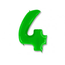 Г ЦИФРА 4  40" Яркий Лайм