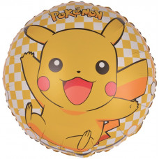 Шар (18''/46 см) Круг, Пикачу