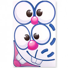 Наклейки "Заяц", 2 компл. на листе