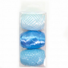 Лента (0,5 см*10 м) Лазурный микс, 1 шт.