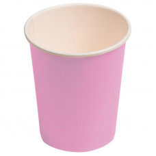 Стаканы однотонные, Розовый, 180 мл, 6 шт