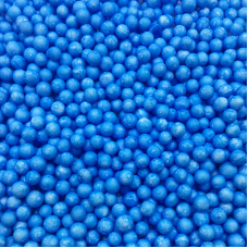 Шарики пенопласт, Голубой, крупные