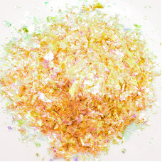 Конфетти слюда, Блестки, Золото, 20 гр