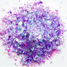 Конфетти слюда, Блестки, Сиреневый, 20 гр