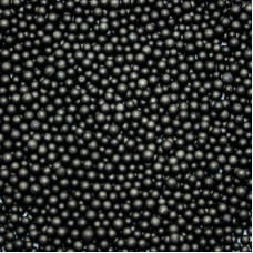 Шарики пенопласт, Черный, мелкие