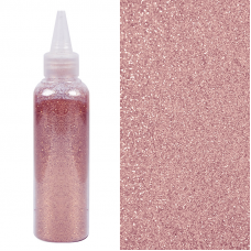 Глиттер Розовое золото, 80 гр, в банке
