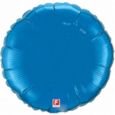 Шар (32''/81 см) Круг, Синий