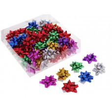 Бант Звезда Ассорти (3''/8 см), 30 шт.