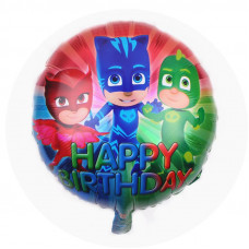 Шар (18''/46 см) Круг, Герои в масках СДР