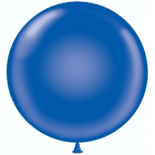 Шар (36''/91 см) Синий, пастель, 10 шт.