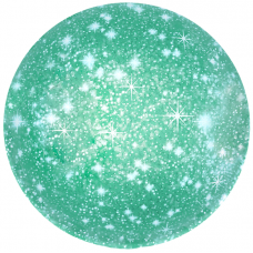 Шар (18''/46 см) Круг, Искры, Зеленый, 1 шт.