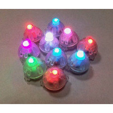 Подсветка в шар Разноцветная (мигающая), 10 шт. Круглая