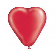 Сердце 25" Пастель Красное /Ит