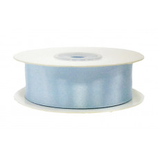Лента атласная (2,5 см x 22,85 м) Светло-голубой