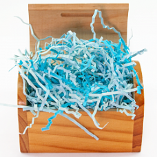 Наполнитель бумажный Микс, Голубой, 50 г.