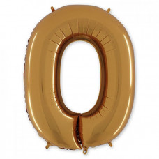 Г БУКВА О 40" Gold