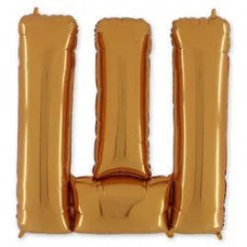 Г БУКВА Ш 40" Gold