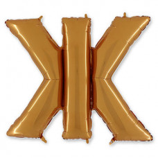 Г  БУКВА Ж 40" Gold