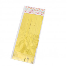 Гирлянда Тассел, (35см, 5 шт), Золото, мет.