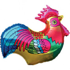 Шар (14''/36 см) Мини-фигура, Петух