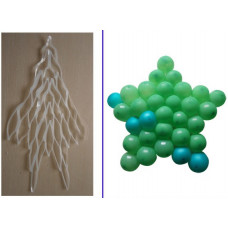 Матрица в форме Звезды на 32 5"шара