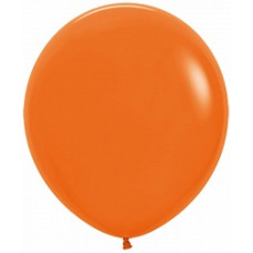 Шар (30''/76 см) Оранжевый (061), пастель, 4 шт.