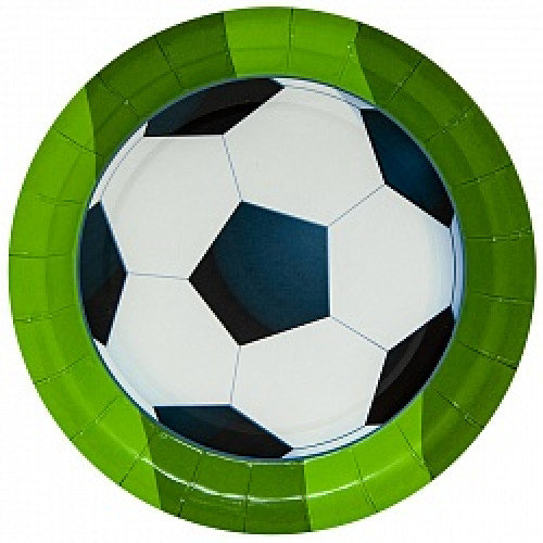 Тарелки (7''/18 см) Футбольный мяч
